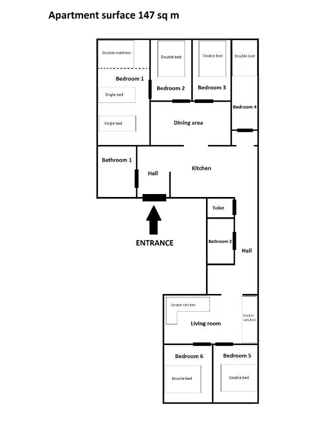 Prime Location Apartment คราคูฟ ภายนอก รูปภาพ